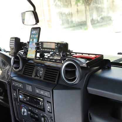 Dashboard Multi-functional Phone Holder Bracket For Land Rover Defender 04-19 6