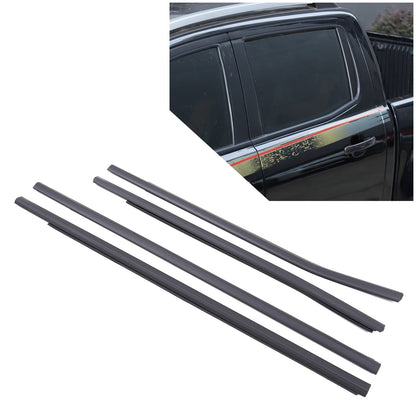 Replacement Car Window Outer Beltline Seal Trim For Ford Ranger T6 2013-2021 US 1