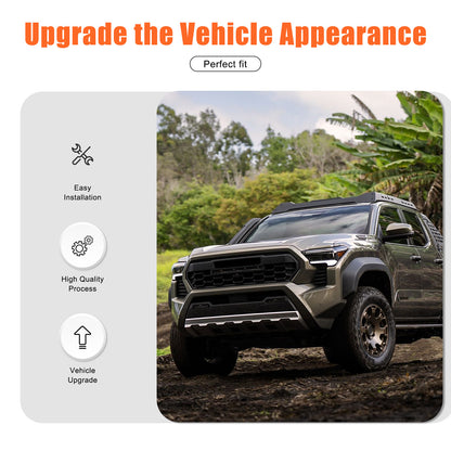 ABS Sporty Red Dashboard Instrument Upper Trim For Toyota Tacoma 2024+ US 19