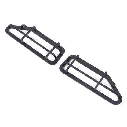 Black Steel Front Turn Signal Light Cover Trim For Honda Pilot 2003-2008 8