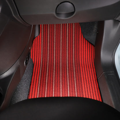 2PCS/Set Car Floor Mats Cargo Carpets Foot Pads For Fiat 500 2016-2021 6