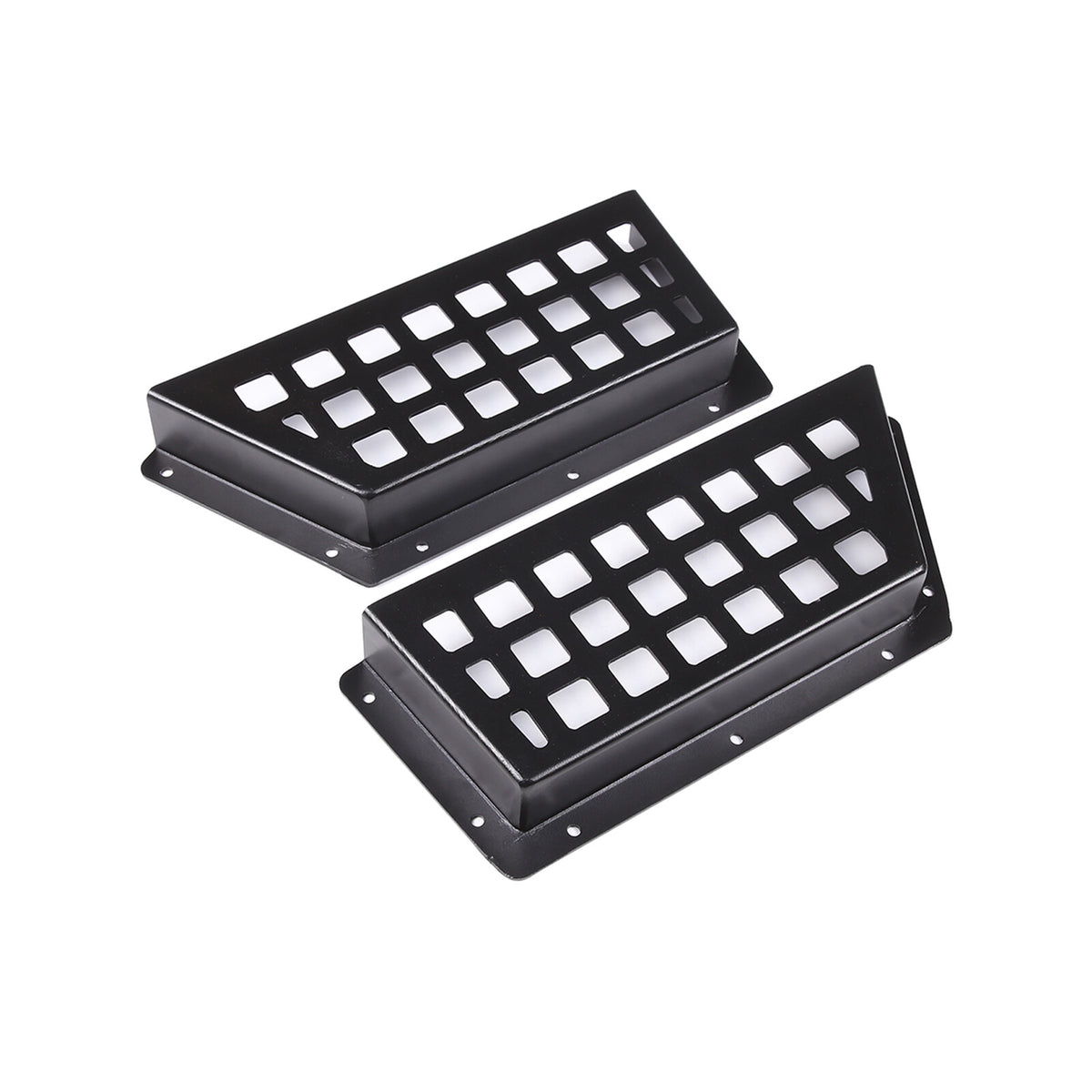 Aluminum Car Rear Door Pocket Storage Box Organizer For Hummer H2 2003-2009 13