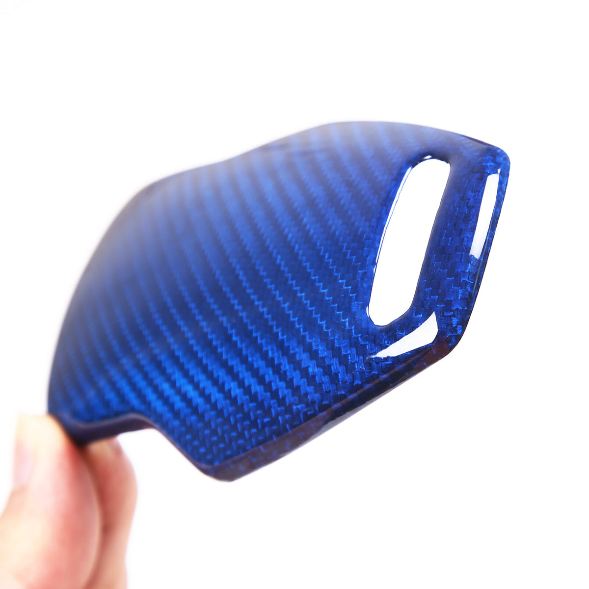 Blue Real Carbon Fiber Full Interior Set Decor Trim Kit for Corvette C8 20-25 - Variants 6-10 29