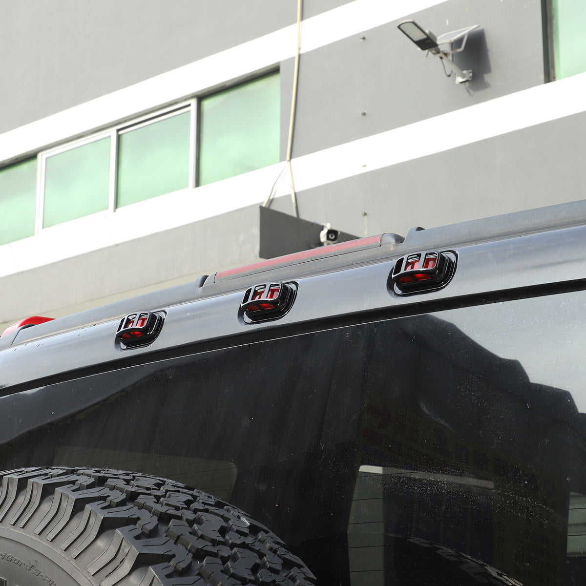 Glossy Piano Black Front Bumper Exterior Trim Cover Set For Hummer H2 2003-2009 - Styles 1-5 22