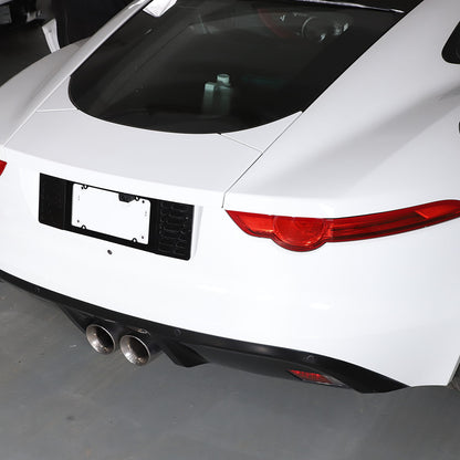 Rear license plate Black Auminum Alloy filler Frame For Jaguar F-TYPE 2013-24 US 3