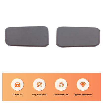 Smoked Black Rear Tail Light Lamp Decor Cover Trim For Hummer H2 2003-2009 11
