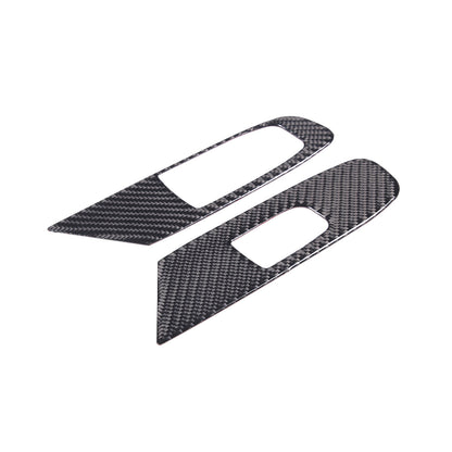 Carbon fiber Window Lift & Door Handle Storage Mat Sticker for Corvette C8 20-26 15