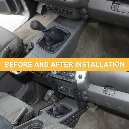 Center Console Multi-Function Expansion Platform For Nissan Frontier 2009-2017 22