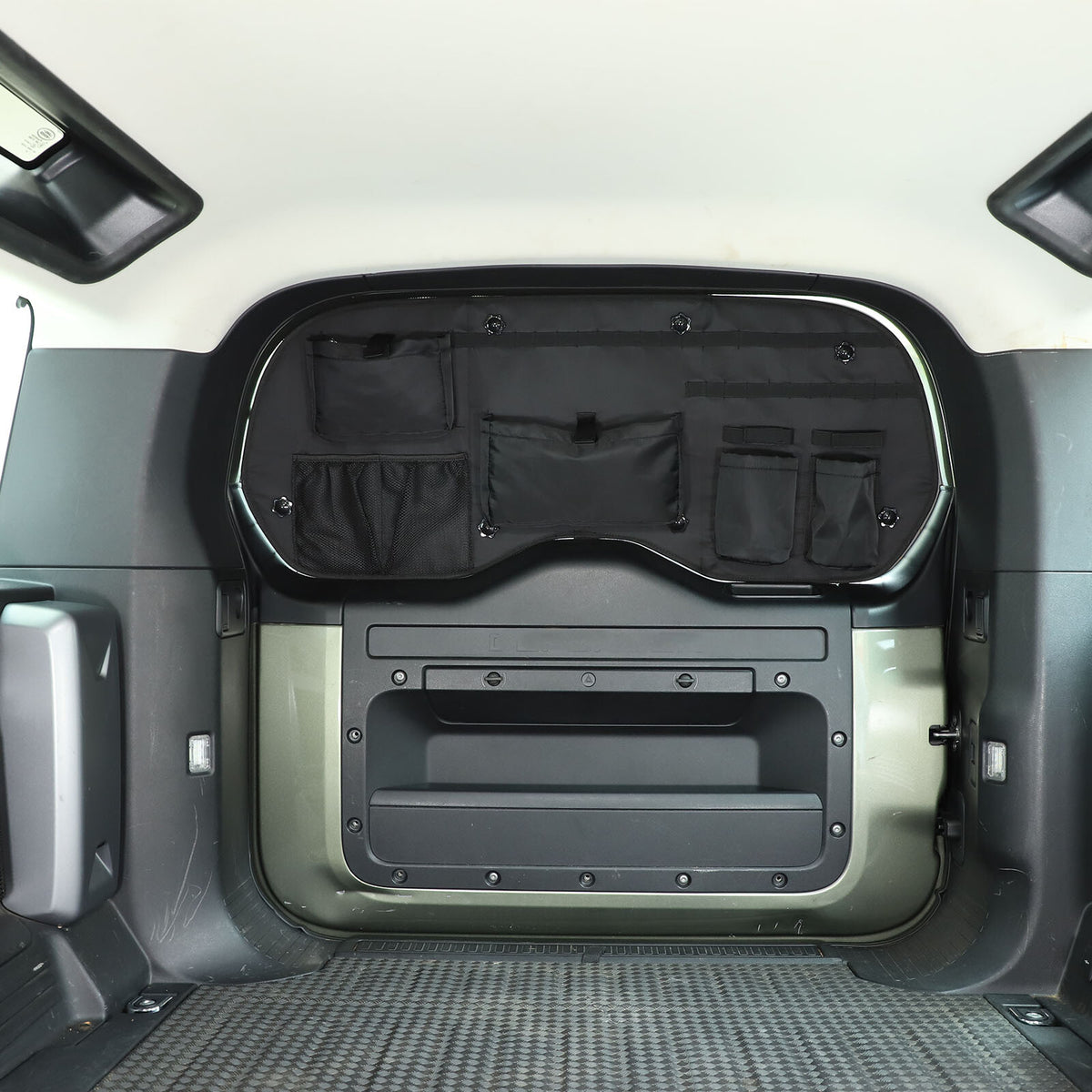 Tailgate Window Tactical Molle Storage Bag Pouch For Land Rover Defender 2020-24 6