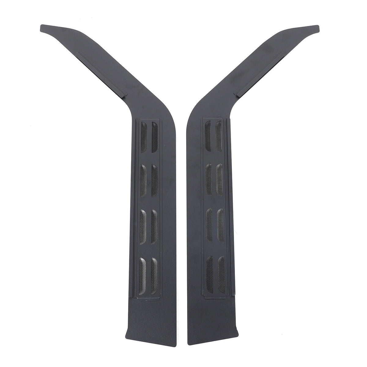 ABS Carbon fiber Front Window Louver Shutter Trim For LR Defender 110 130 20-25 9