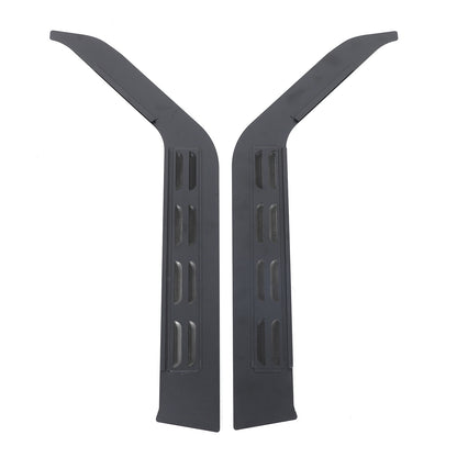 ABS Carbon fiber Front Window Louver Shutter Trim For LR Defender 110 130 20-25 9