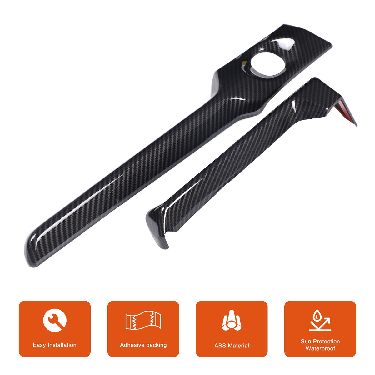Carbon Fiber ABS Center Console Shift Panel Trim Set For Corvette C8 2026+ US 18