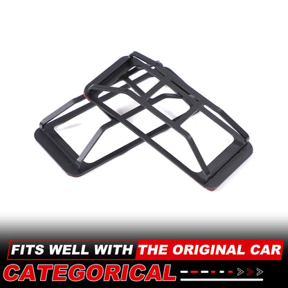 Steel Front Fog Light Lamp Cover Trim Ring For Toyota Land Cruiser LC250 24+ US 12