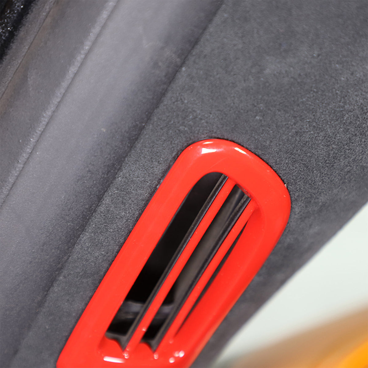 Sports Red ABS Interior Decoration Cover Trim Kit For Corvette C7 2014-19 - Styles 6-10 8