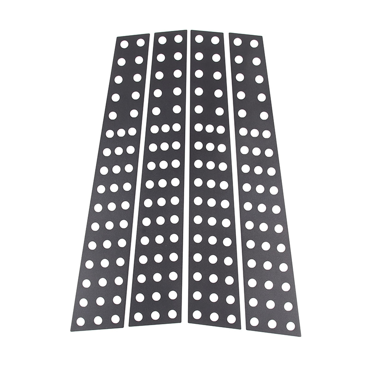 Black Alloy Window Center Pillar Trim Panel For Land Rover Discovery 3&4 04-16 2