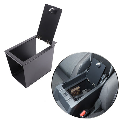 Alloy Center Console Safe GUN Storage Lock Box Tray For Subaru Crosstrek GU 24+ 21