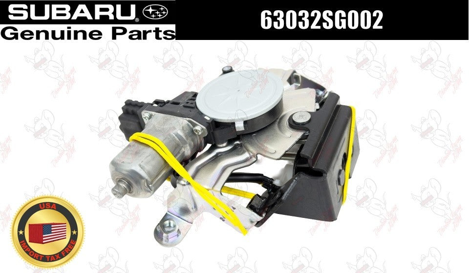 Subaru OEM Liftgate Latch. Trunk Lock Actuator Motor 63032SG002 1