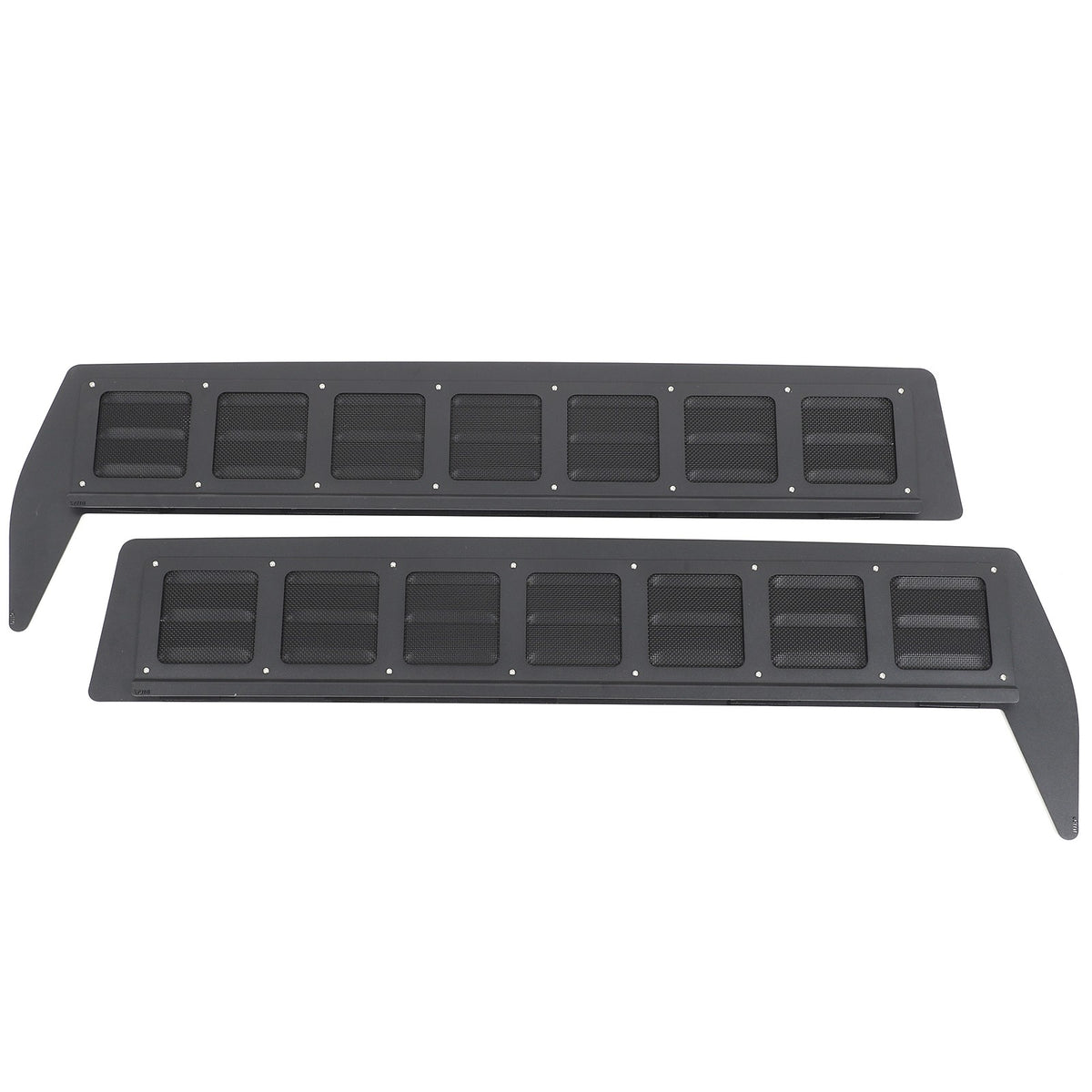 Aluminum Rear Door Window Louver Air Vent Panel Trim For Honda Odyssey 2009-2014 2