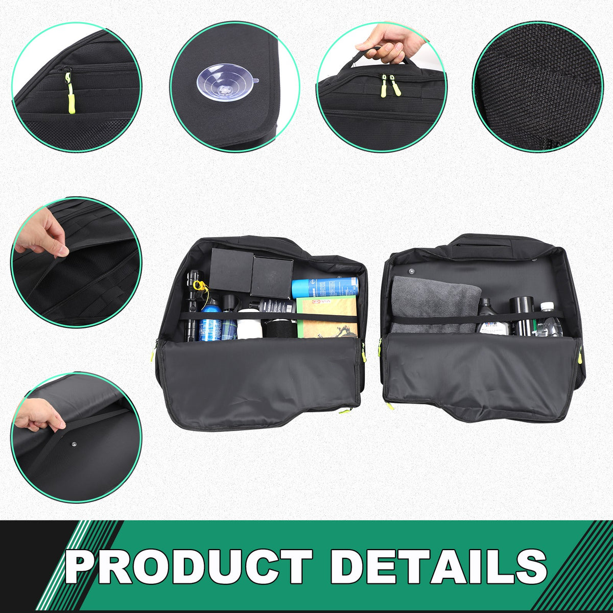 Rear Trunk Door Window Storage Bag Tray Box For Toyota Prado LC90 1996-2002 US 22