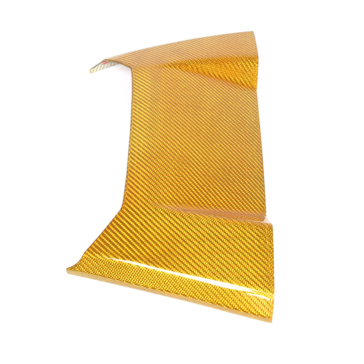 Yellow Carbon Fiber Rear Speaker Top Upper Cover Trim For Corvette C8 Coupe 2026 8