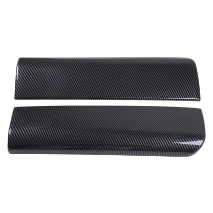 ABS Carbon Fiber Center Armrest Box Cover Trim For BMW iX I20 2022-2024 11
