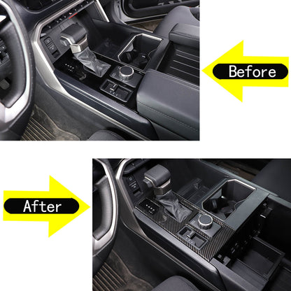 ABS Carbon Fiber Interior Set Cover Trim Kit For Toyota Tundra Sequoia SR 22+ - Styles 1-5 219