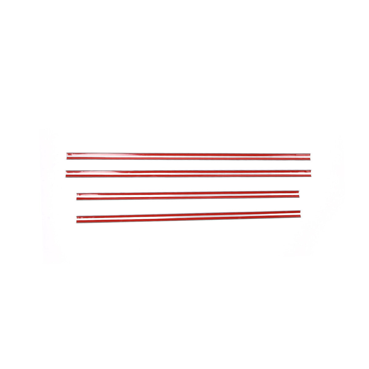 Chrome Steel Exterior Rocker Panel Trim Hood Deck Vent Set For Hummer H2 03-09 51