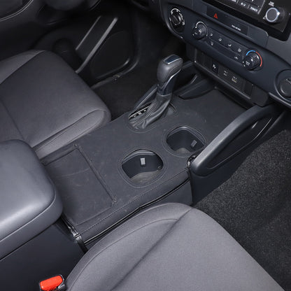 Black Center Console Cover Trim For Nissan Frontier 2022+ US 1