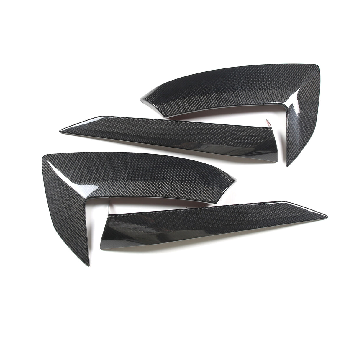 Real Carbon Fiber Full Exterior Set Decor Cover Trim Kit For Corvette C8 2020-26 51