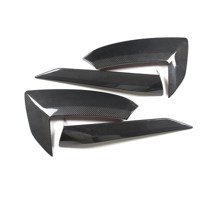 Real Carbon Fiber Full Exterior Set Decor Cover Trim Kit For Corvette C8 2020-26 51