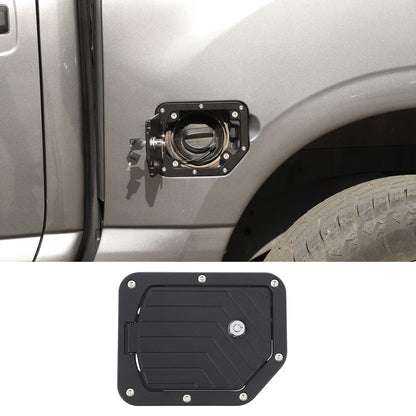 Car Gas Tank Fuel Cap Gate Tank Lock Door Locking Cover For Nissan Titan 16-23 16
