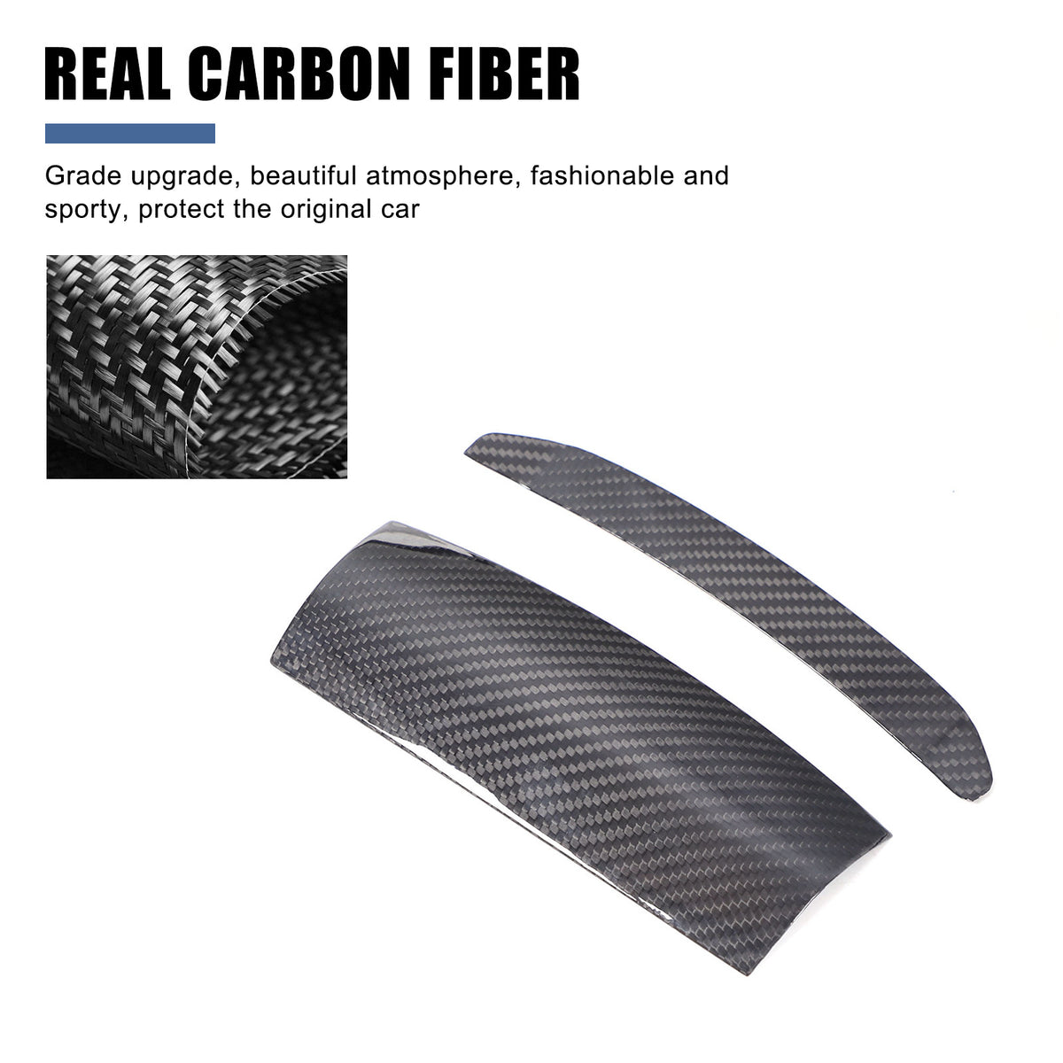 Real Carbon Fiber Rear Air Vent Outlet Cover Trim For BMW 7 Series G70 2023-2024 15