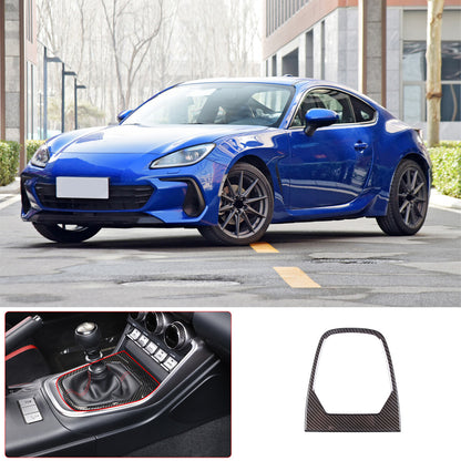 ABS Carbon Fiber Interior Center Console Trim Set Fits For GR86/BRZ 2022-2025 US - Variants 6-10 19