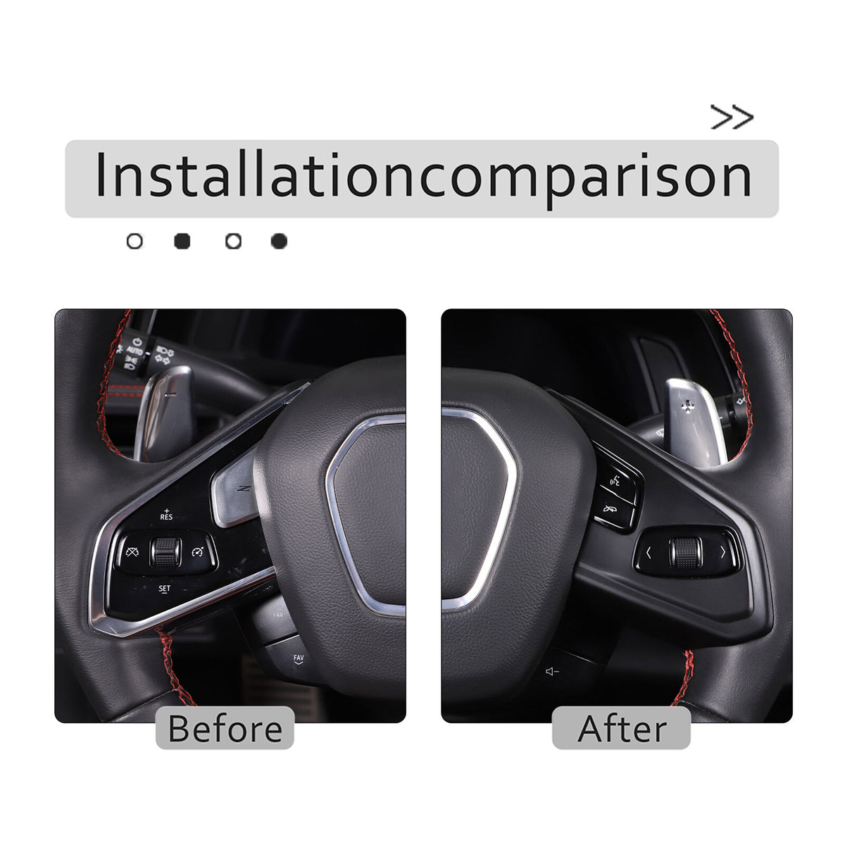 Matte Black ABS Full Interior Set Cover Trim Kit For Corvette C8 2020-25 - Styles 16-20 31