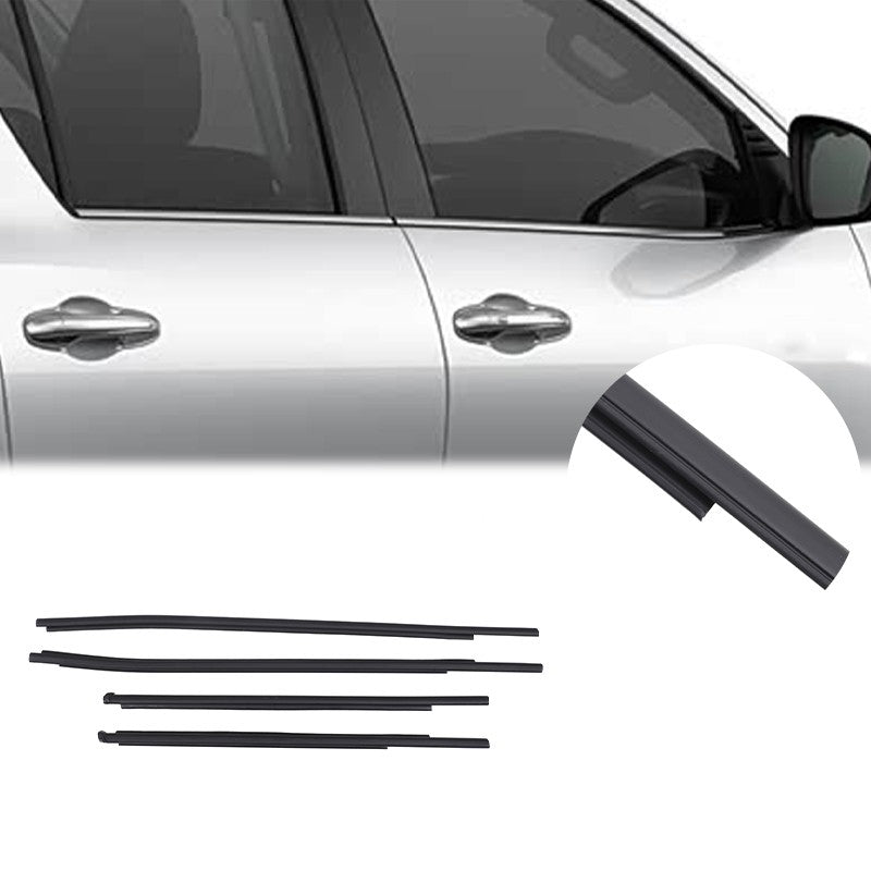 Replacement Window Belt Molding Weatherstrip Seal Trim For Toyota Hilux 2016-20 21
