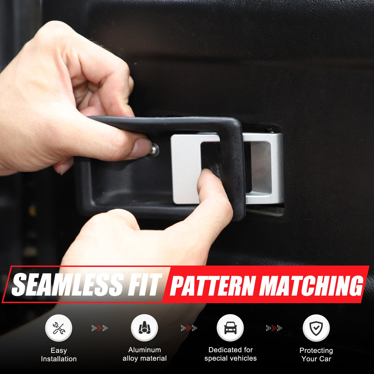 Replacement Inner Door Opening Handle For Land Rover Defender L316 2004-2018 US 7