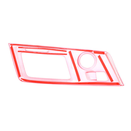 4pcs Red Gear Shift Panel Grab Handle Cover Trim For Corvette C7 2014-2019 8
