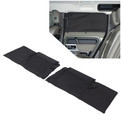 Rear Door Window Sun Shade Cover For Land Rover Defender L663 2020+ US 17
