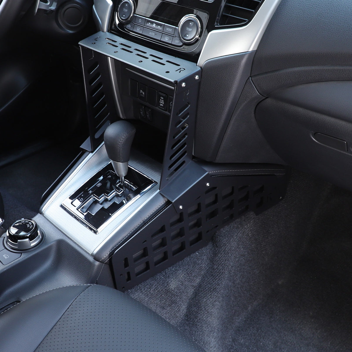 Center Console Molle Panel Digital Device Mount For Mitsubishi L200 Triton 19-23 14