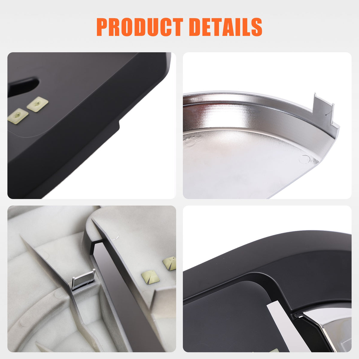 Matte Black Spare Tire License Plate Bracket OE:25782333 For Hummer H2 2003-2009 10