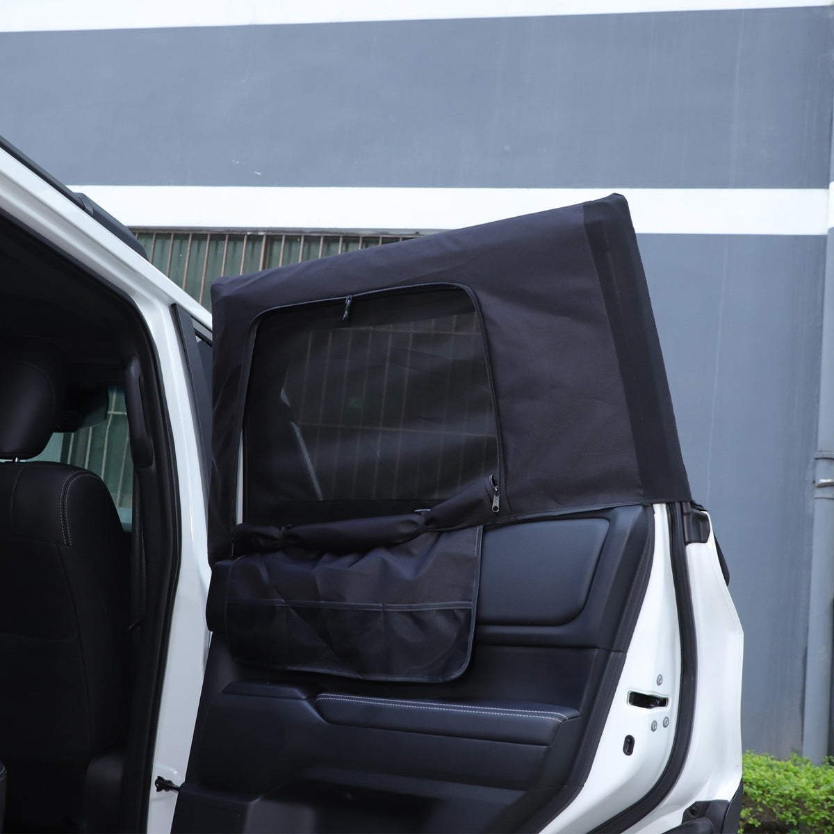 Rear Door Window Shade Trim Cover For Toyota Land Cruiser LC250 24+ 10