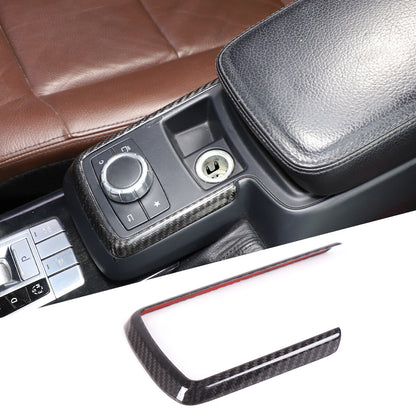 REAL Carbon Fiber Center Console Frame Trim For Benz G Class W463 G500 G63 12-18 3