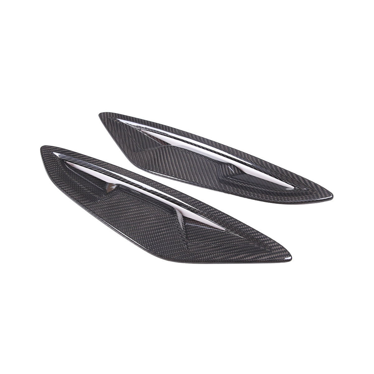 For BMW 8 Series G14 G15 G16 840i 2018-22 Dry Carbon Side Air Fender Vent Cover 10