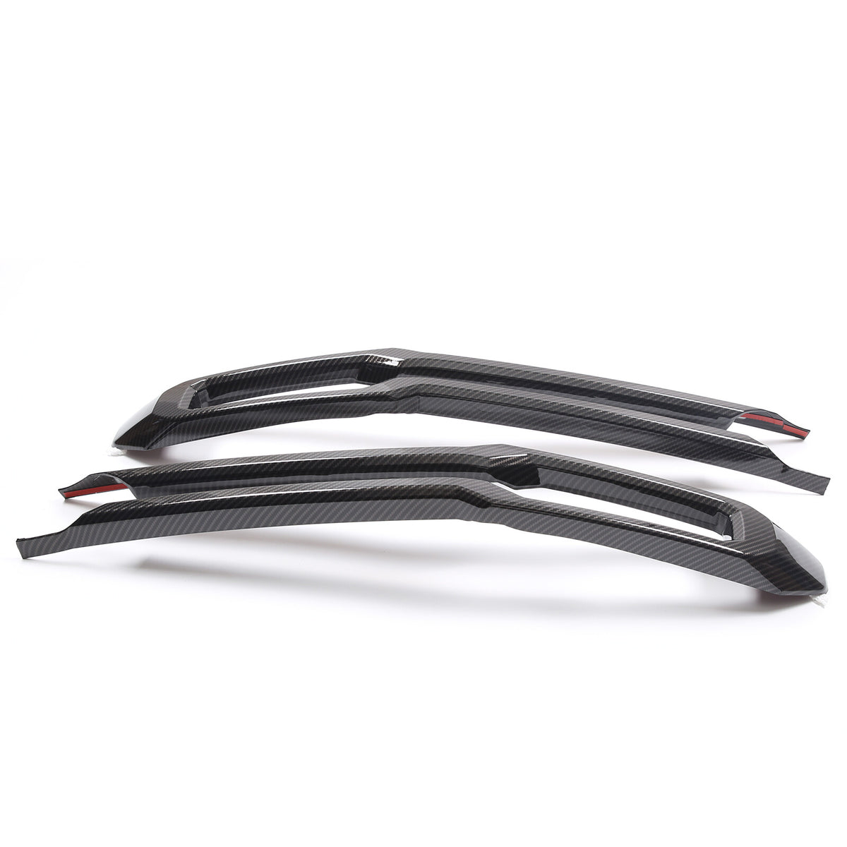 Carbon Fiber ABS Front Bumper Protect Grille Cover Trim For Ford Maverick 22-23 12