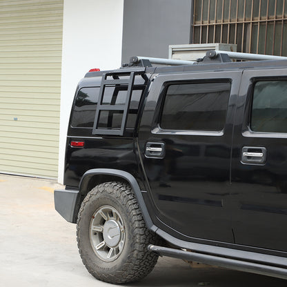 Back Rear Roof Ladder Tailgate Left & Right Side Rack For Hummer H2 03-09 8