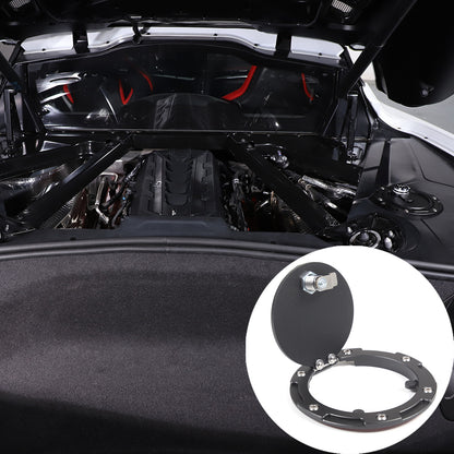 Alloy Engine Oil Cap Radiator water tank Cap Combination Lock For Corvette C8 14