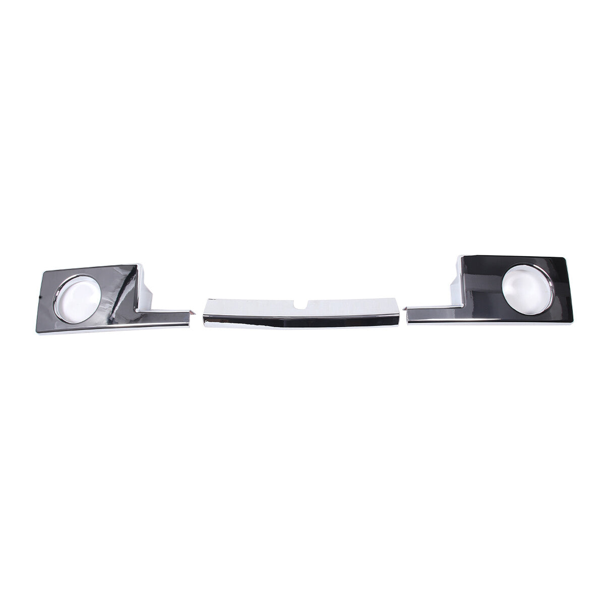 Silver Chrome Exterior Door Handle Mirror Hood Vent Trim Kit For Hummer H2 03-09 15