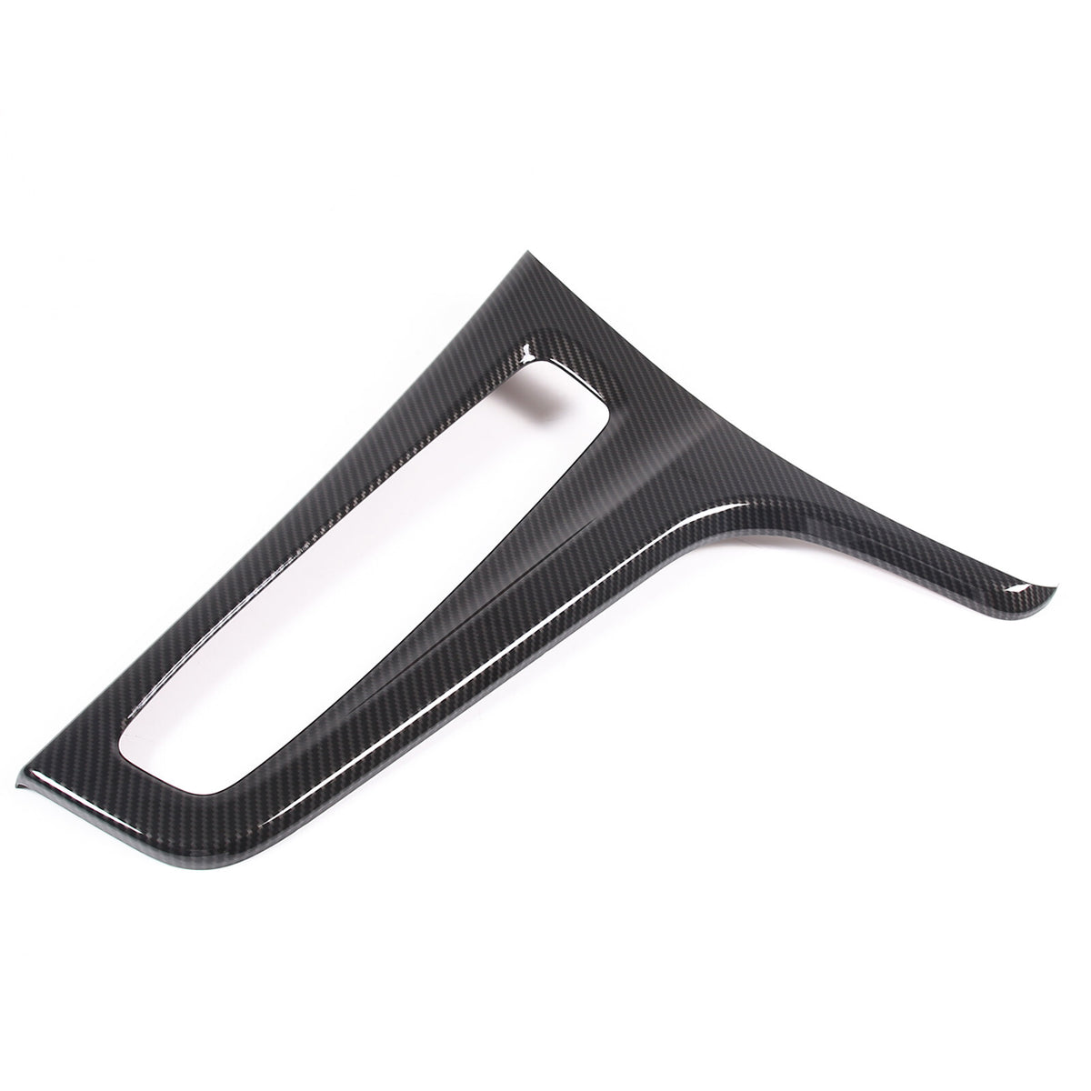 Carbon Fiber ABS Center Console Gear Shift Panel Trim For Cadillac Escalade 21+ 6
