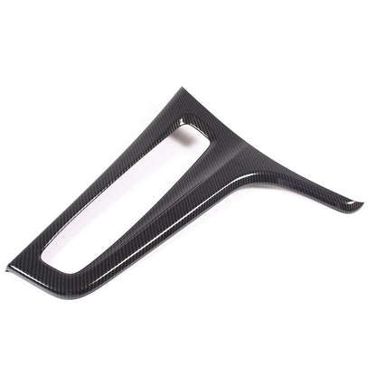 Carbon Fiber ABS Center Console Gear Shift Panel Trim For Cadillac Escalade 21+ 6