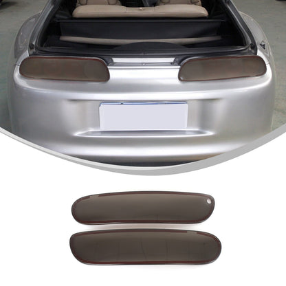 Smoked ABS Tail Light Smoke Housing Cover Trim for Toyota Supra 1993-2002 US 21